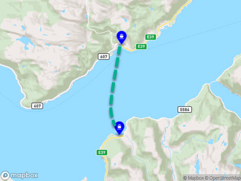 03. Fähre Oppedal - Lavik (Vestland)