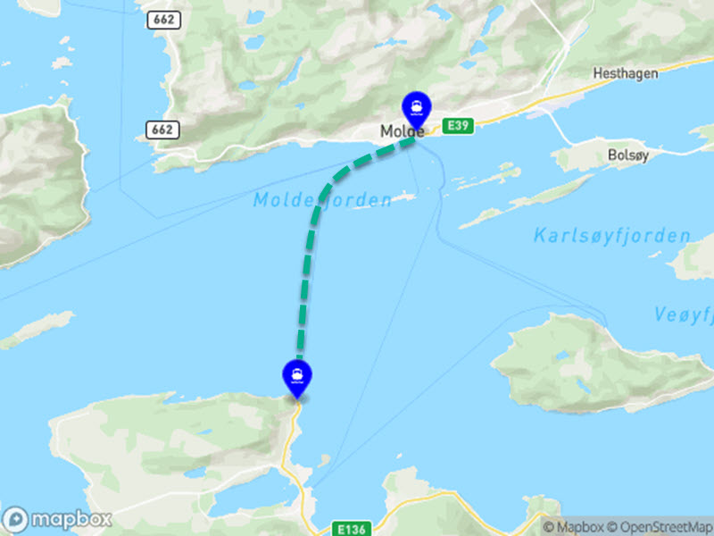 05. Fähre Furneset - Molde (Møre og Romsdal)