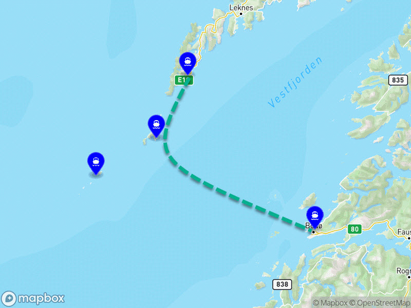 13. Fähre Bodø - Moskenes (Nordland)