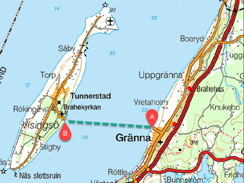 16. Fähre Gränna - Visingsö (Vätternsee)